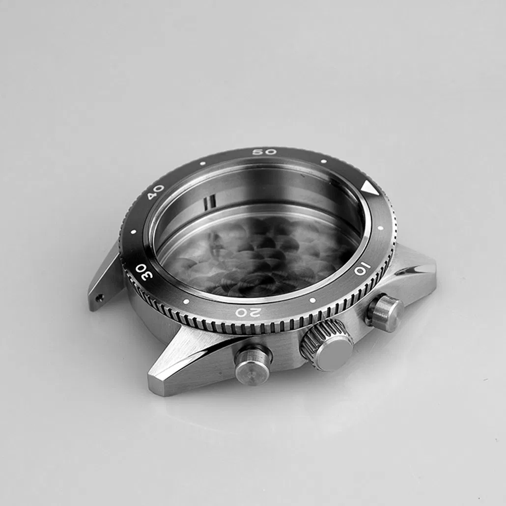 Industrial Production Watch Case Factory Accessories 316L Stainless Steel Swivel Yacht Compatible with Nh35 Movement Case - Image 5