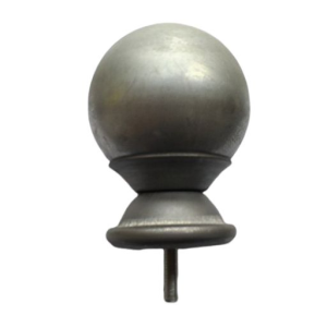 Iron Bed Hardware Accessories Retro European Style Column Head Ball Round Pipe Cover Cap 60 Large Bottom Ball Column Decoration