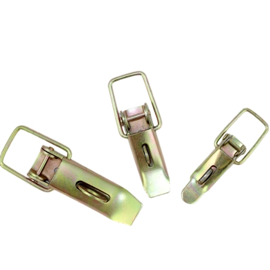 Large, Medium, and Small-Sized Lock Buckles, Iron Plated with Color Zinc, Luggage and Bag Hardware, Metal Lock Buckles - Image 4