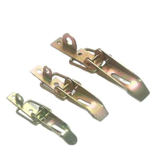 Large, Medium, and Small-Sized Lock Buckles, Iron Plated with Color Zinc, Luggage and Bag Hardware, Metal Lock Buckles - Image 5