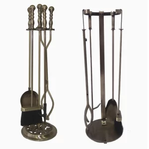 Modern Fancy Vintage Professional Garden Supplies High Quality Fireplace Sets Accessories Fireplace Tools Set 4 Pieces