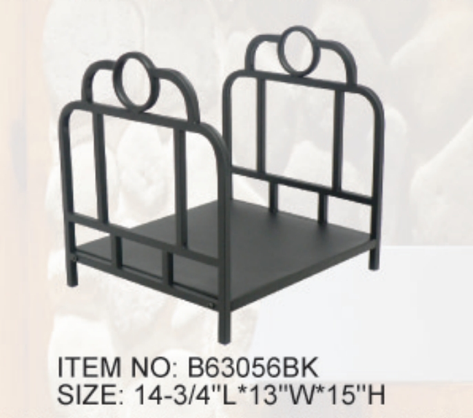 Modern Log Holder Outdoor Indoor Top Pick New Arrival Storage Cast Iron Carrier Firewood Log Rack Wood Holder - Image 5