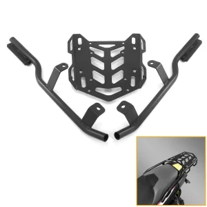 Motorcycle Black Rear Fender Solo Seat Luggage Rack Support for Harley XL Sportsters Iron 48 883 XL1200 2004 -up