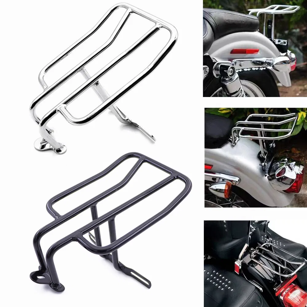 Motorcycle Black Rear Fender Solo Seat Luggage Rack Support for Harley XL Sportsters Iron 48 883 XL1200 2004 -up - Image 6