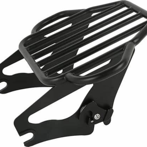 Motorcycle Black Steel Rear Fender Luggage Rack Support Shelf Solo Seat for Harley Sportster XL Iron 1200 883 48 Low 2004-2020
