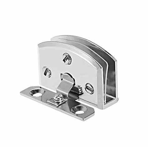 Non Perforated Glass Door Fixed Clip Shower Room Hardware Accessories Bathroom Partition Support Plate Clip Code - Image 2