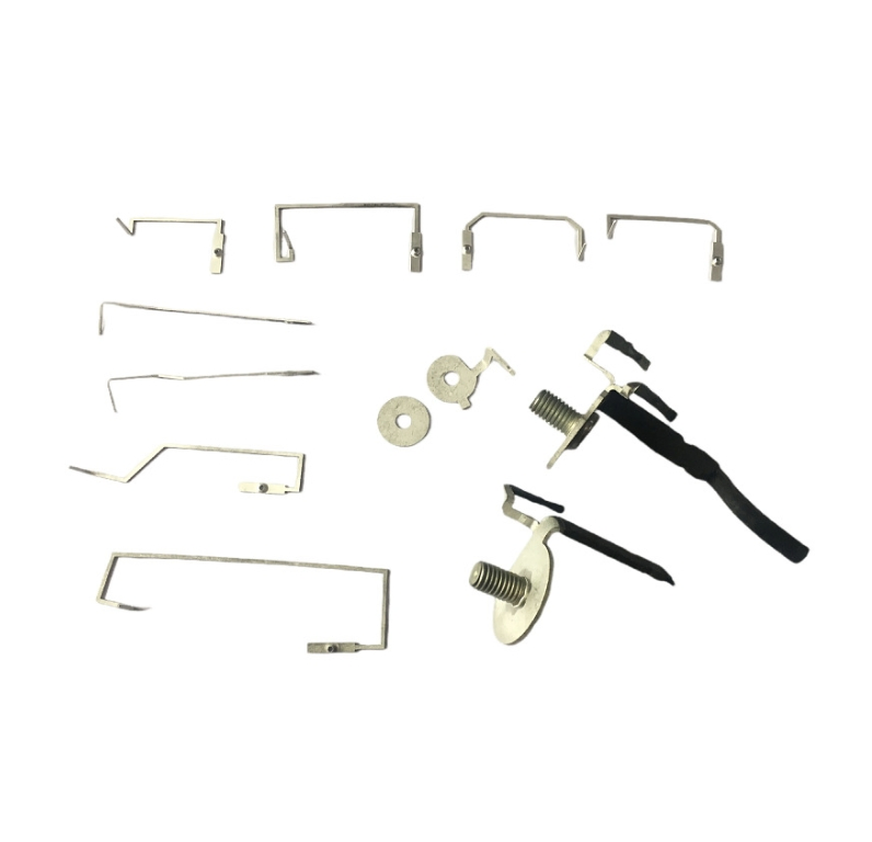 Non Standard Custom Metal Stamping Parts Brass Phosphorus Copper Beryllium Copper Spring Plate Bracket