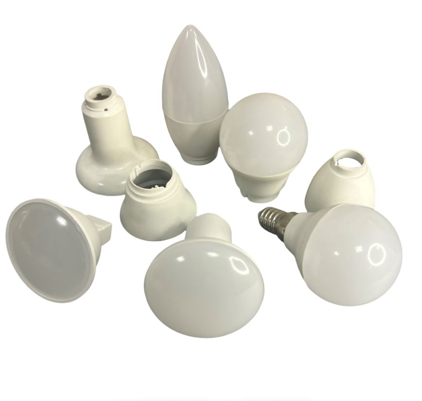 ODM/OEM LED Mushroom Lamp Shell Indoor Lighting Plastic Wrapped Aluminum Shell Parts Manufacturer Wholesale - Image 2