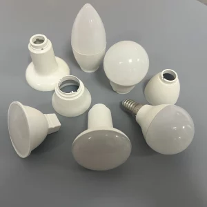 ODM/OEM LED Mushroom Lamp Shell Indoor Lighting Plastic Wrapped Aluminum Shell Parts Manufacturer Wholesale