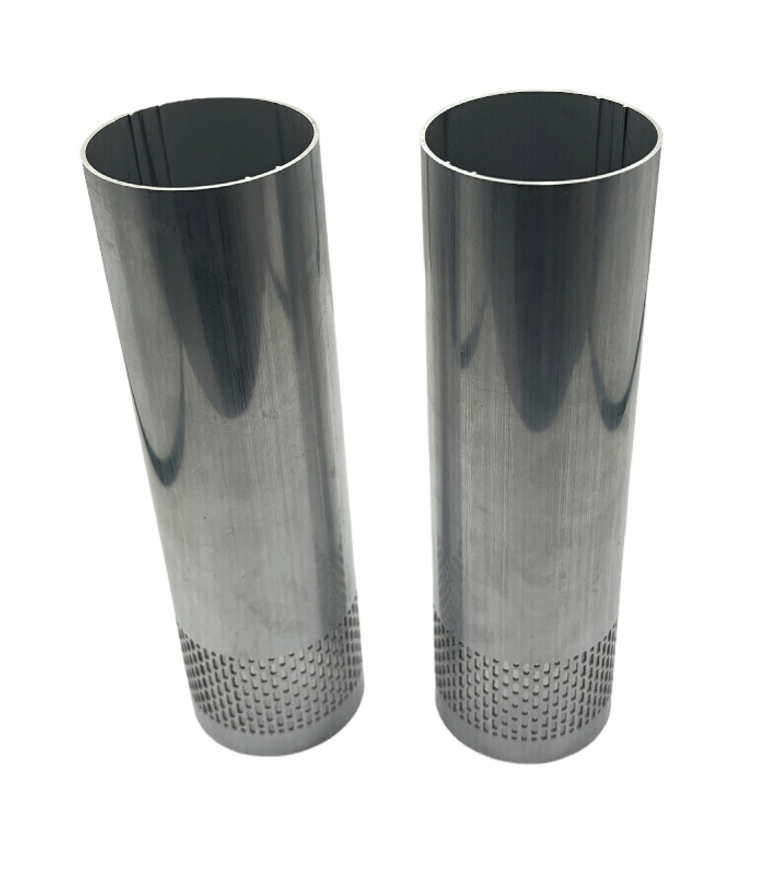 OEM Aluminum Tube Spinning Round Tube Rotating Punching Punching, Hair Dryer Metal Stamping Parts Deep Drawing Parts - Image 3