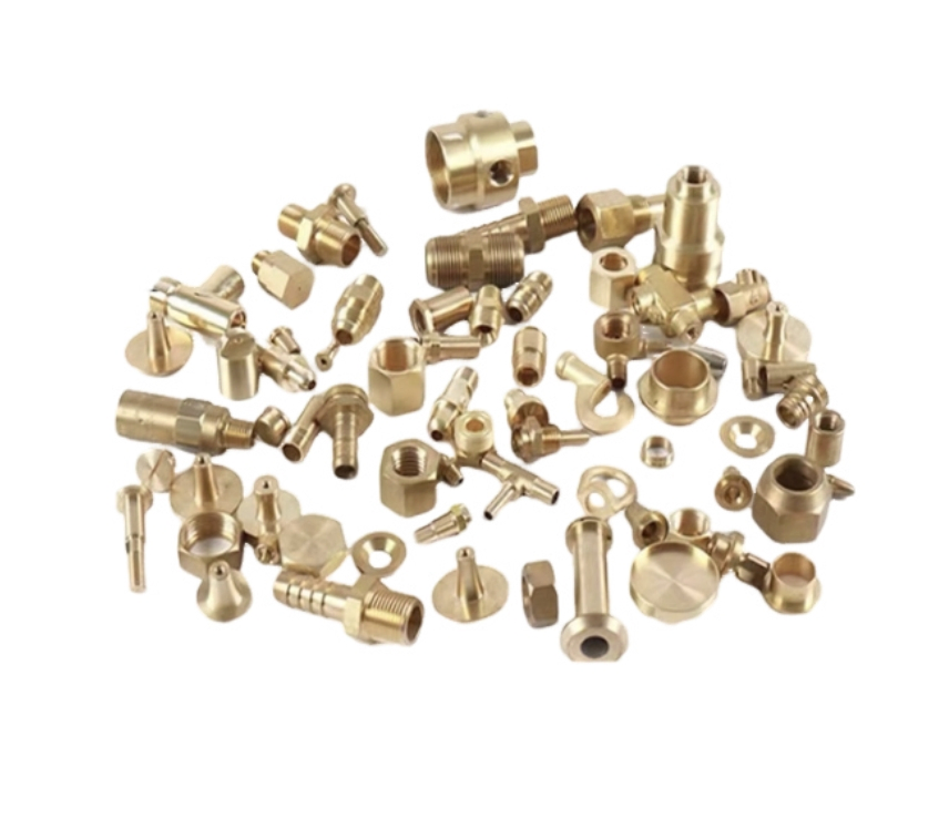 OEM CNC Brass Parts High Precision Machining Fabrication Milling Turning Services