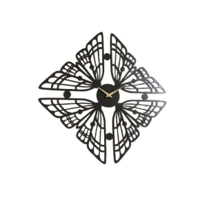 OEM/ODM Customized Sheet Metal Laser Cutting Clock Back Panel/Wall Decoration Carving Process Accessories