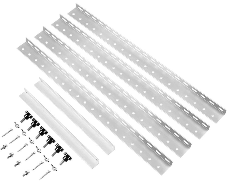 OEM/ODM Customized Solar Brackets, Aluminum Alloy Photovoltaic Brackets, Balcony Roofs, Triangular Adjustable Angles
