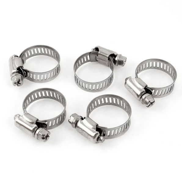 OEM/ODM Zinc Plated Steel Pipe Clamp Hose Clamp Fasteners for Pipe - Image 2