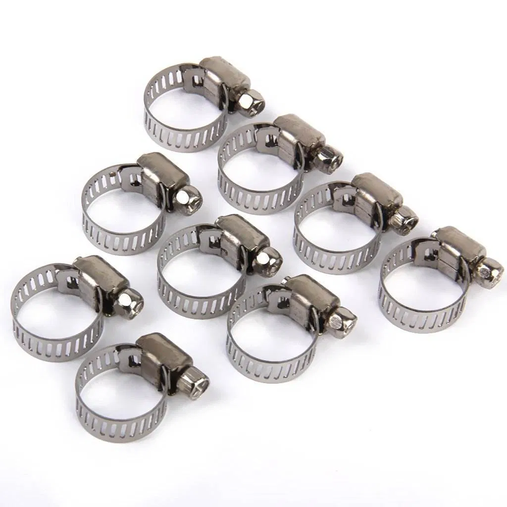 OEM/ODM Zinc Plated Steel Pipe Clamp Hose Clamp Fasteners for Pipe - Image 4