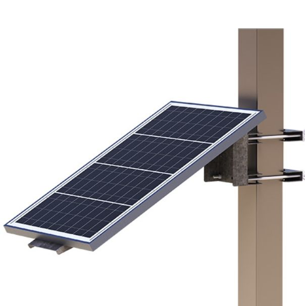 OEM/Odmcamera Bracket Wireless Solar Monitoring Bracket, Upright Pole, Hoop, Electric Pole, Outdoor Steel Fabrication Service - Image 3