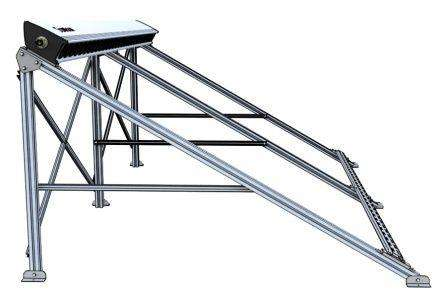 OEM/Odmcamera Bracket Wireless Solar Monitoring Bracket, Upright Pole, Hoop, Electric Pole, Outdoor Steel Fabrication Service - Image 6