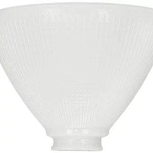 Oblique Open Design Glass Lamp Shade Replacement Floor Lamp Light Cover Replacement Glass White Lamp Shade