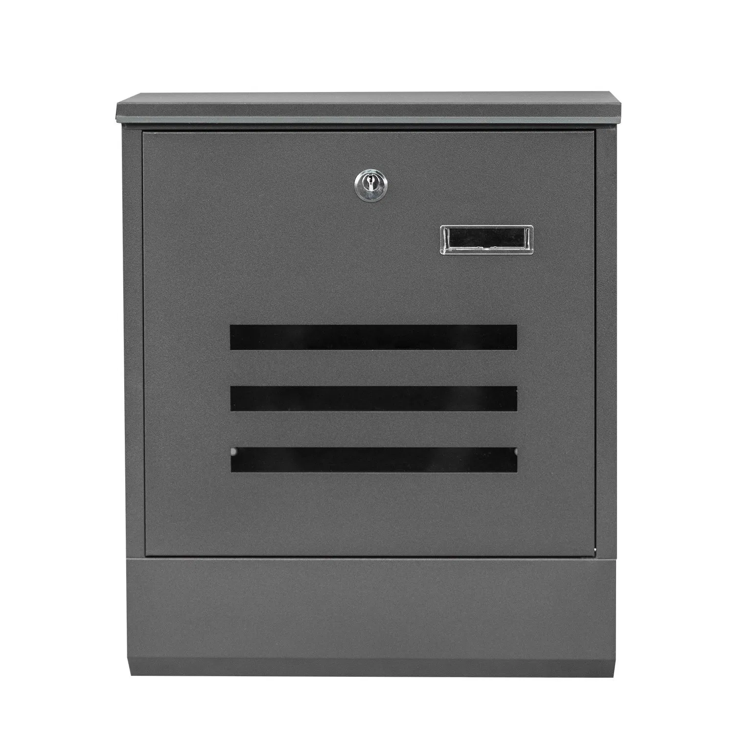 Outdoor Delivery Box Metal Post-Mount Mailbox House Letterboxes Modern Free Standing Mailboxes - Image 4