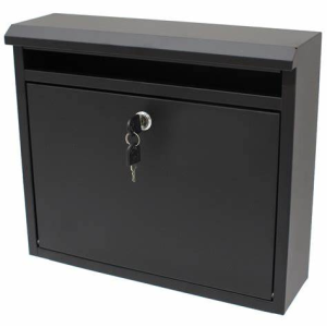 Outdoor Delivery Box Metal Post-Mount Mailbox House Letterboxes Modern Free Standing Mailboxes