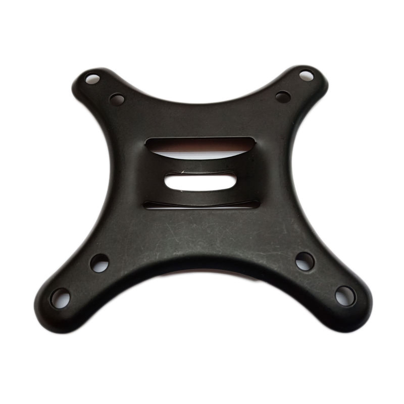 Professional Custom Black Powder Coating Furniture Accessories Metal Stamping Parts OEM Bracket Metal Stamping Parts - Image 4