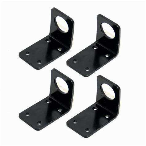 Professional Custom Black Powder Coating Furniture Accessories Metal Stamping Parts OEM Bracket Metal Stamping Parts - Image 5