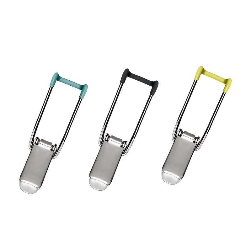 Rubber Wrapped Long Hook Buckle, Insulated Box Buckle, Spring Box Buckle, Toolbox Buckle, Extended Buckle