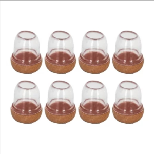 Silicone Chair Leg Caps Feet Pads Furniture Table Covers Socks Floor Protectors Round Bottom Non-Slip Cups for Chair