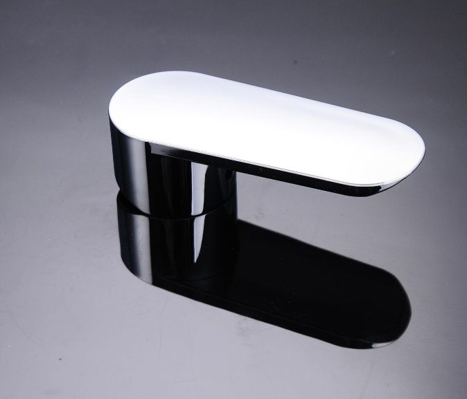 Single Handle, Single Hole, Cold and Hot Bidirectional Wash Basin Faucet, Bathroom Stainless Steel Sink Faucet Handle - Image 3