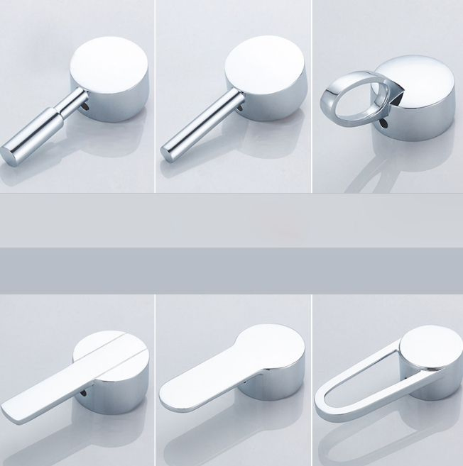 Single Handle, Single Hole, Cold and Hot Bidirectional Wash Basin Faucet, Bathroom Stainless Steel Sink Faucet Handle - Image 5