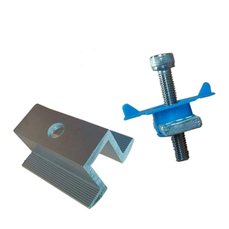 Solar Mounting Clamps for Solar PV Roof Mounting Structure End Clamps for Solar Panel Mounting Bracket Clamp - Image 4