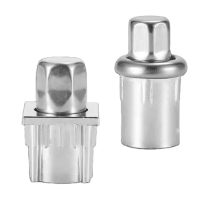Square Circular Stainless Steel Die-Casting Adjustable Hexagonal Foot Insert