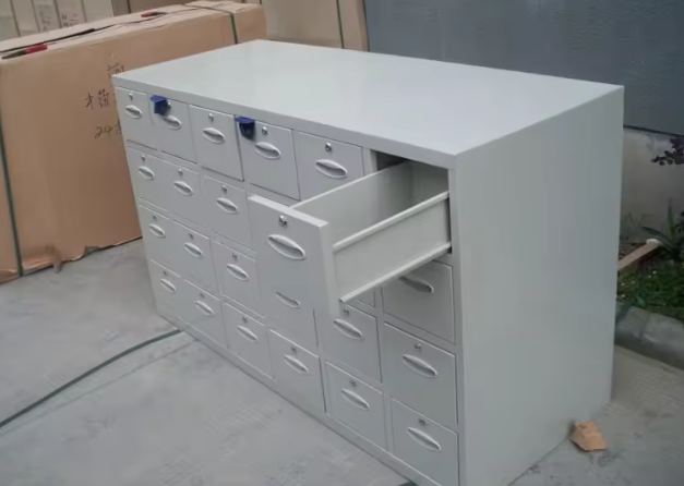 Stainless Steel Cafeteria Staff Multi Door Storage Cabinets, School Hospital Cafeteria Utensils Cabinets - Image 4