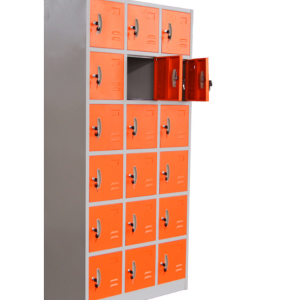 Stainless Steel Cafeteria Staff Multi Door Storage Cabinets, School Hospital Cafeteria Utensils Cabinets