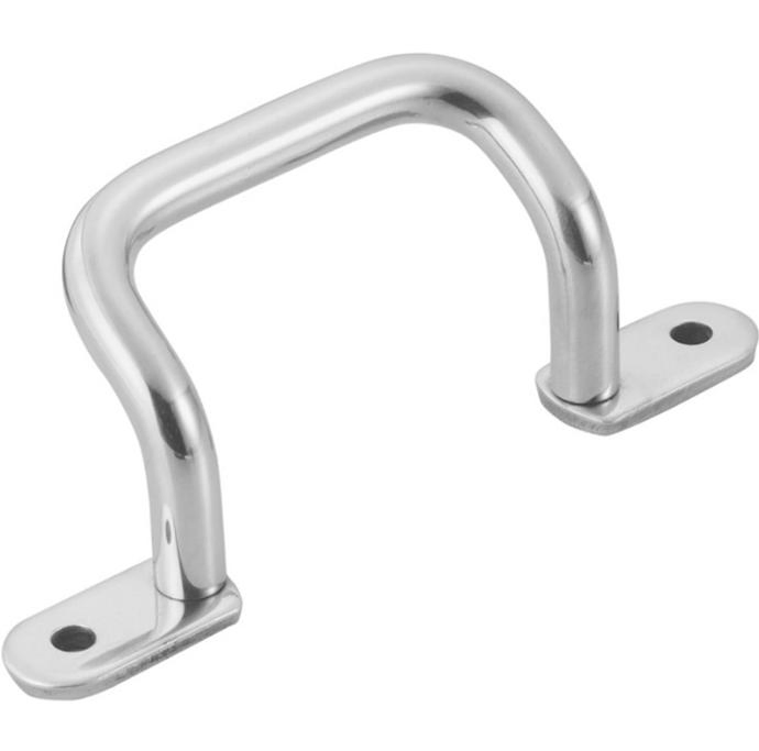 Stainless Steel Handle for Household Use, Directly Supplied by Glass Door Handle Manufacturer, Flat Tube with Adjustable Hole Spacing Pullminimalist Hands - Image 5