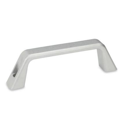 Stainless Steel Handle for Household Use, Directly Supplied by Glass Door Handle Manufacturer, Flat Tube with Adjustable Hole Spacing Pullminimalist Hands - Image 6