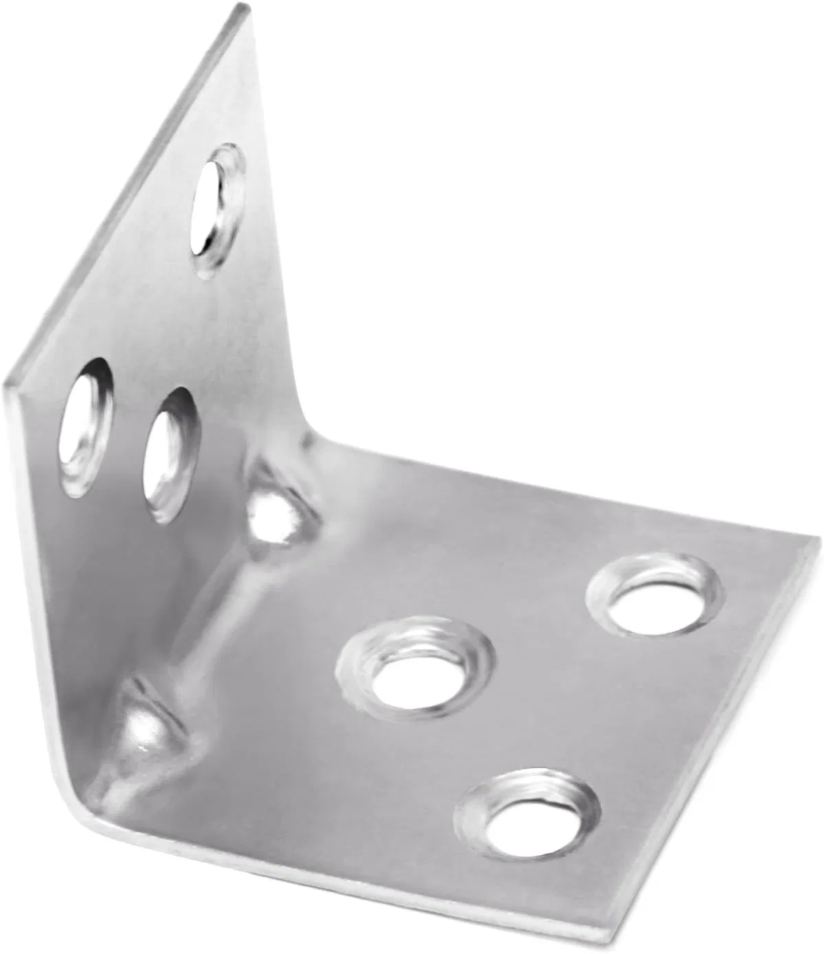 Support Bracket, Fixed Triangular Angle Iron Bracket, Stainless Steel Angle Code Furniture, Wardrobe, Metal Part Fastener - Image 2