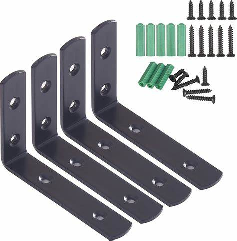 Support Bracket, Fixed Triangular Angle Iron Bracket, Stainless Steel Angle Code Furniture, Wardrobe, Metal Part Fastener - Image 5