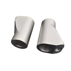 Threaded Sand Blasting of Flow Liquid Adapter for Customized Aluminum Machine Parts