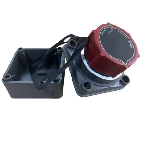 Upgrade Battery Disconnect Switch with Voltage Display, DC 5-60V Battery Power Main Switch