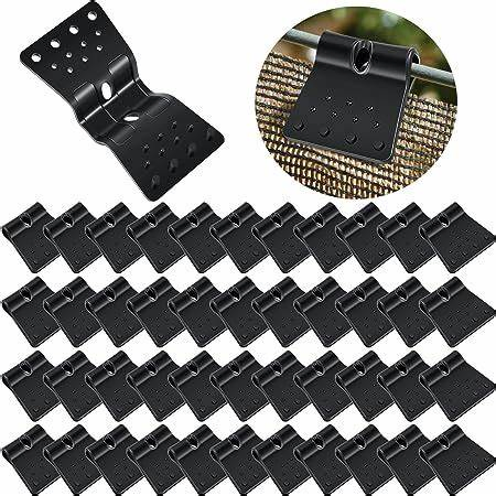 Versatile Black Round Clips for Shade Netting and Greenhouses - Image 3