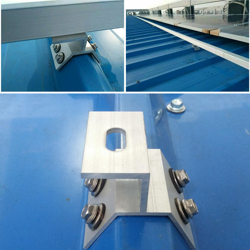 Wholesale Custom Solar Panel Mounting Structure Aluminum Solar Mounting Rail Roof Hook Mount Rail - Image 6