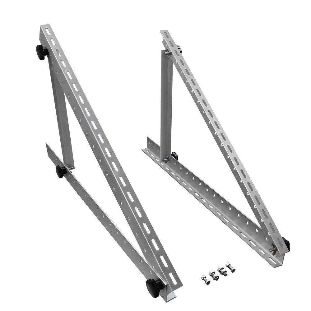 Wholesale Custom Solar Panel Mounting Structure Aluminum Solar Mounting Rail Roof Hook Mount Rail