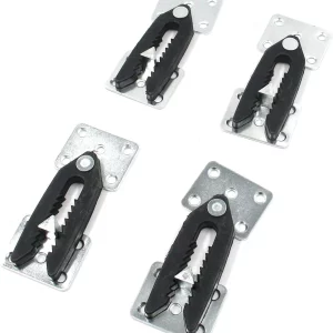 Wholesale Furniture Connector Two Holes Prong Sofa Joint Connector Metal Small Furniture Hardware Fittings Sofa Hinge