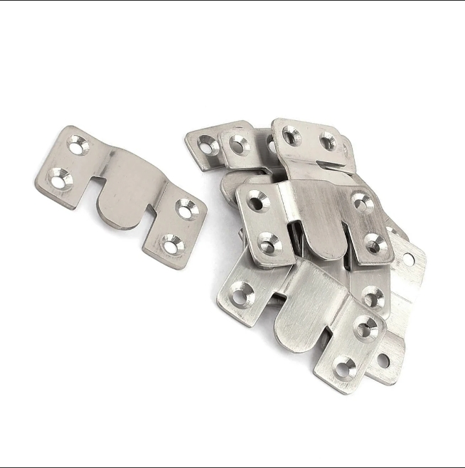 Wholesale Furniture Connector Two Holes Prong Sofa Joint Connector Metal Small Furniture Hardware Fittings Sofa Hinge - Image 5