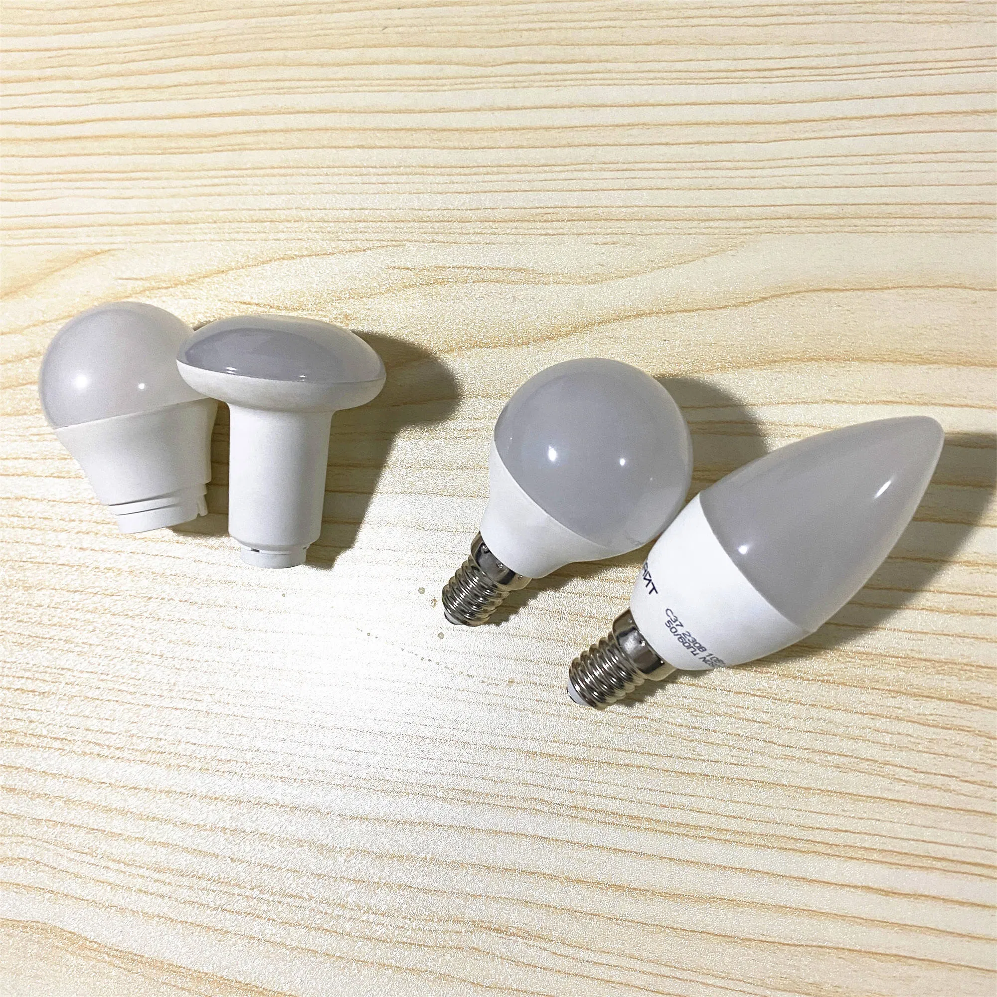 Yistar Custom High-Quality Plastic Molding Parts Plastic Injection Service LED Lamp Bulb Case Bulb Housing with Good Price - Image 2