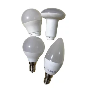 Yistar Custom High-Quality Plastic Molding Parts Plastic Injection Service LED Lamp Bulb Case Bulb Housing with Good Price