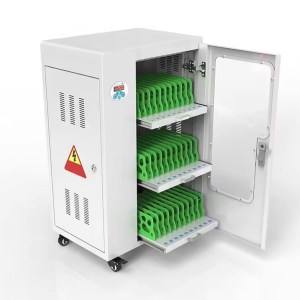 Yistar Customization OEM Mobile Compactor/ Compact Movable Shelving/Filing Storage System Phone Tablet Charging Locker Cart