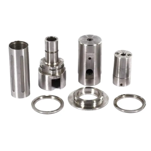 Yistar Stainless Steel Five Axis CNC Spare Parts Aluminum Alloy Non-Standard Parts Fully Automatic CNC Lathe Aluminum Parts